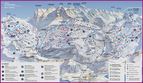 Hiking Map Jungfrau Region Map : Resume Examples