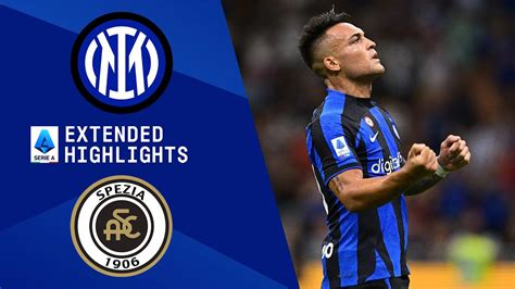 Inter Milan Vs Spezia Extended Highlights Serie A Cbs Sports