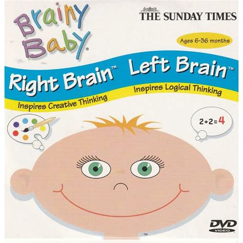 BRAINY BABY : RIGHT BRAIN / LEFT BRAIN SUNDAY TIMES PROMOTIONAL DVD on ...