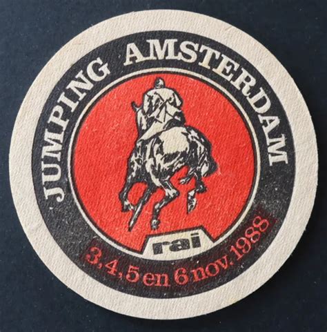 ANCIEN SOUS BOCK BIÈRE HEINEKEN Jumping Amsterdam 1988 coaster 25 EUR 3