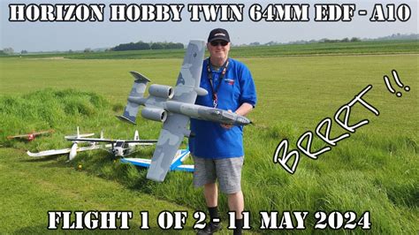 FT Flying Session 8 Horizon Hobby Twin 64mm EDF A10 Flight 1 Of 2