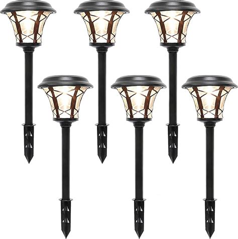 Maggift Pack Lumen Solar Powered Pathway Lights Super Bright Smd