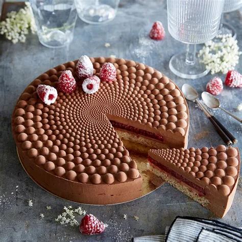 Entremets Au Chocolat Noir Framboises Et Balsamique Guy Demarle