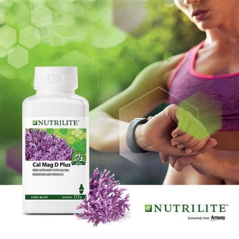 Amway NUTRILITE Cal Mag D Plus 180 Tab 100 Original Amway Brunei