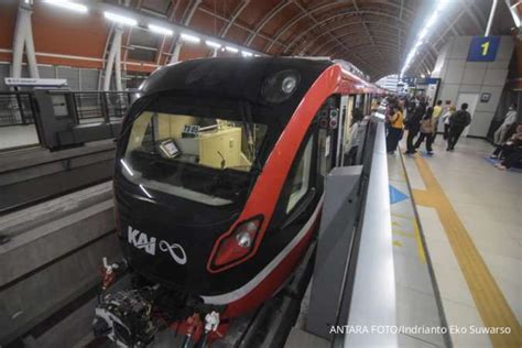 Beroperasi Bulan Lebih Lrt Jabodebek Sudah Layani Juta Pengguna