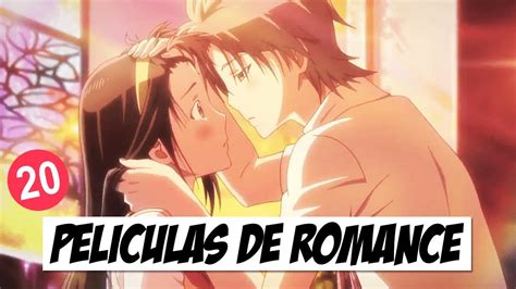 Las Mejores Peliculas Anime De Romance Top 20 Youtube