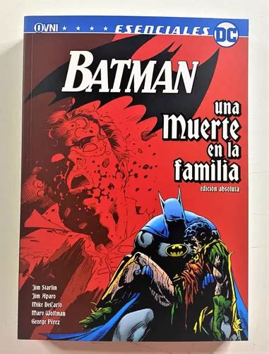 Batman Una Muerte En La Familia Edición Absoluta Ovni Stock en venta en