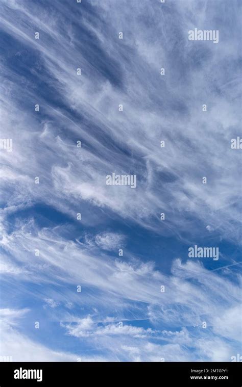 Cloud formation (Cirrostratus), Bavaria, Germany Stock Photo - Alamy