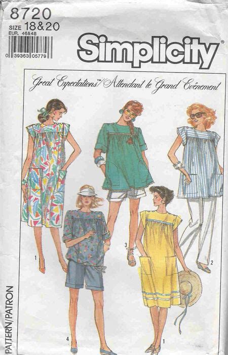 Simplicity 8720 B Vintage Sewing Patterns Fandom