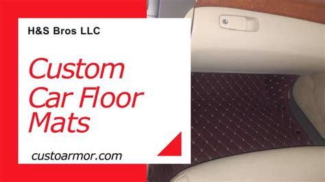 Custom Truck Floor Mats