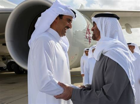 Emir of Qatar Sheikh Tamim thanks UAE President for hosting fraternal ...