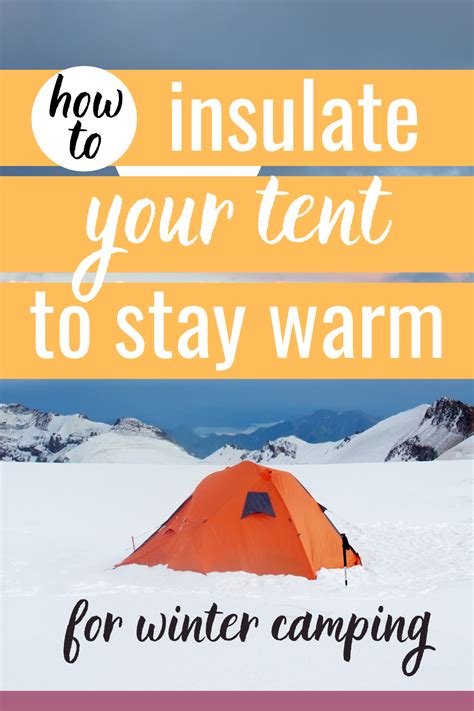 How To Insulate A Tent For Winter Camping An All Telling Guide Artofit