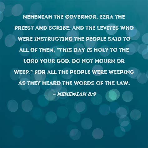 Nehemiah Nehemiah The Governor Ezra The Priest And Scribe And The