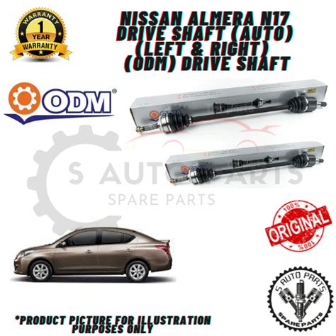 Nissan Almera N Auto Brand Odm Cycar Drive Shaft Left