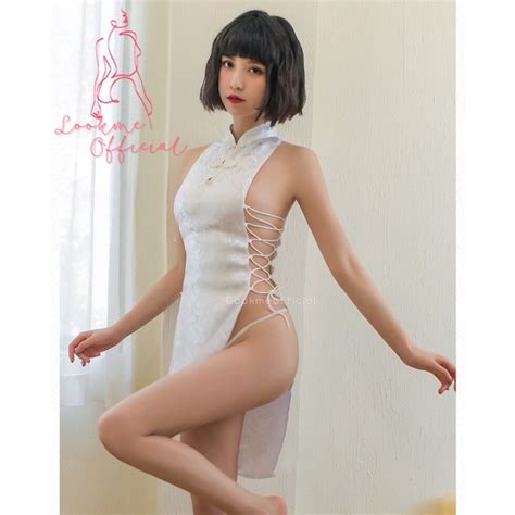 Cheongsam Set Sexy Long Dress Women S Sexy Chinese Qipao Cosplay Costume Hot School Uniform
