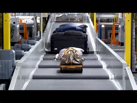 Siemens Baggage Handling At Bergamo Airport Youtube