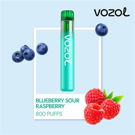 Kit Tigara Electronica Vozol Neon 800 Puff Blueberry Sour Raspberry