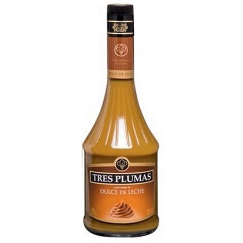 Licor Tres Plumas Dulce De Leche X Cc Super Mami