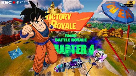 Son Goku DragonBall Z Skin New Fortnite Chapter 4 Squad Hammer