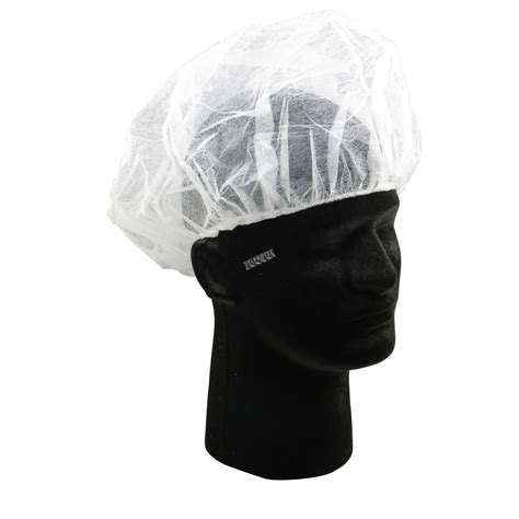 Bonnet Cheveux Blanc En Polypropyl Ne Non Tiss Grandeur Po