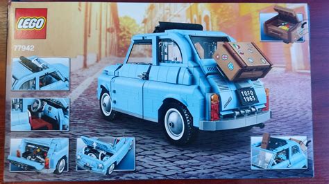 Lego 77942 Creator Expert Fiat 500 Blue Limitovaná Edice Sleva Aukro