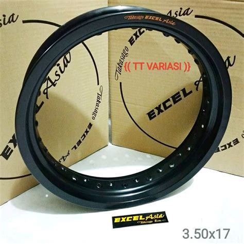 Jual Velg TAKASAGO EXCEL ASIA 350 X 17 HITAM Di Lapak TT VARIASI