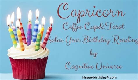 Happy Birthday Wishes For A Capricorn Happy Birthday