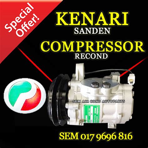 Perodua Kenari Recond Sanden Compressor Car Aircond System Shopee