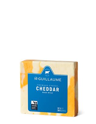 St Guillaume Cheddar Doux En Bloc