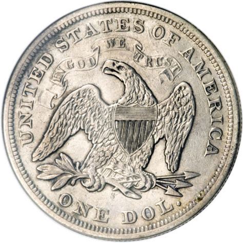 1870-S Seated Liberty Dollar Coin Value, Facts