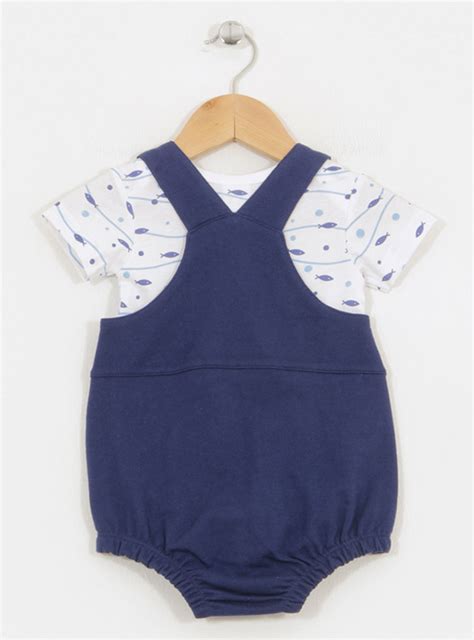 Ripley Conjunto Ni O Baby Harvest Azul Marino Ranita