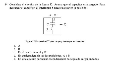 Solved Considere El Circuito De La Figura 12 Asuma Que El Chegg