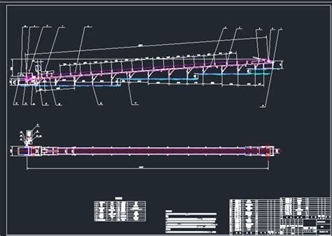 槽形托辊带式输送机设计图纸下载工程图纸cad图纸 制造云 工程图纸