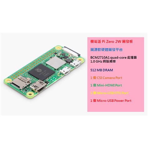 樹莓派 Raspberry Pi Zero 2w 適用於mmwave 雷達物聯網 Ioradar 蝦皮購物