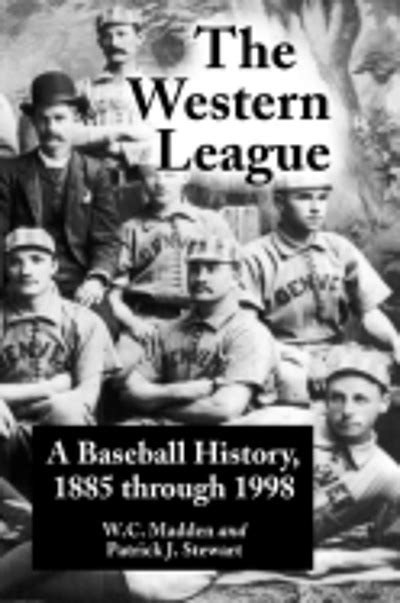 The Western League : a baseball history, 1885 through 1999 | WorldCat.org