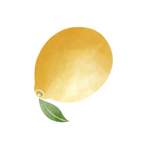 Watercolor Lemon Clipart Hd Png Watercolor Fruit Lemon Fruit Lemon