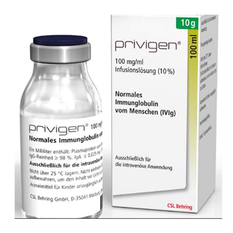 Privigen Human Normal Immunoglobulin Ivig Avin Darou