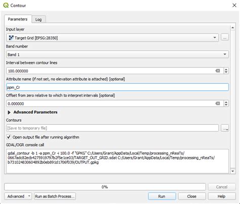 Contouring Surface Geochemical Data Qgis In Mineral Exploration