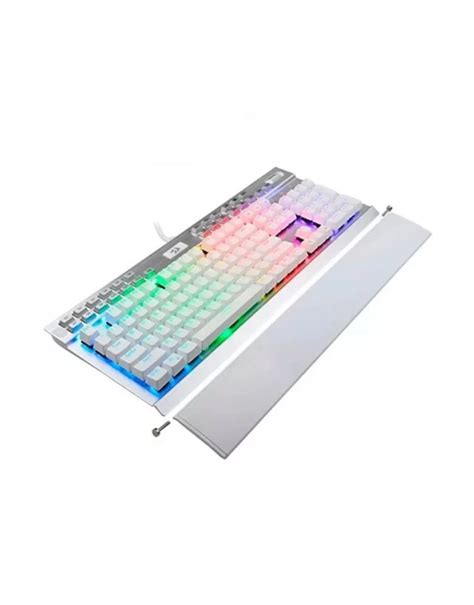 Teclado Redragon Yama K W Mec Nico Rgb Blanco Espa Ol