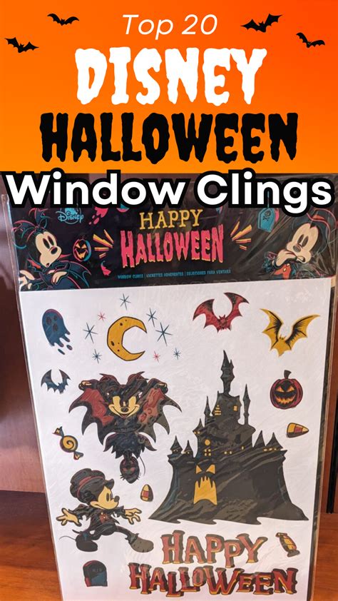 Top 20 Best Disney Halloween Window Clings Halloween Window Clings