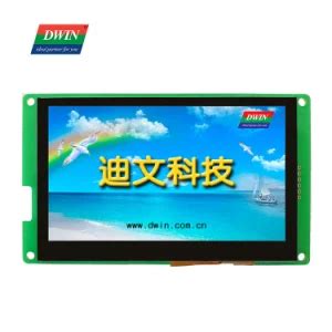 Dwin LCD Module 5 Inch 480 272 Resolution HMI Uart Serial Touch Panel