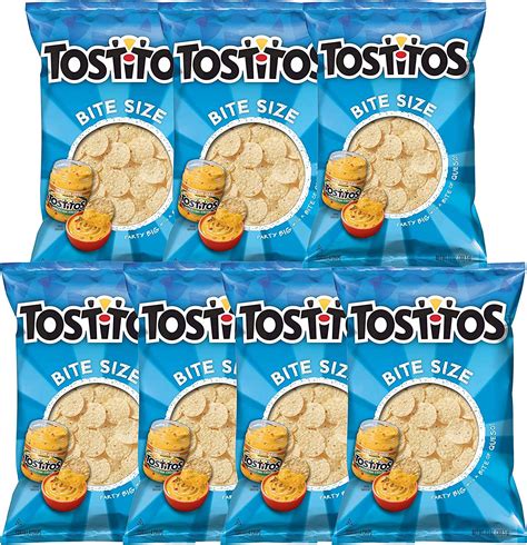 Tostitos Bite Size Rounds Tortilla Chips Oz Bags Pack Of