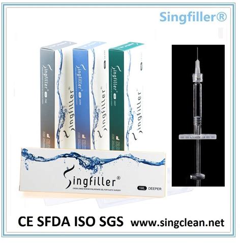 Adults Sfda Singfiller Prefilled Syringe In Blister Sodium Hyaluronate