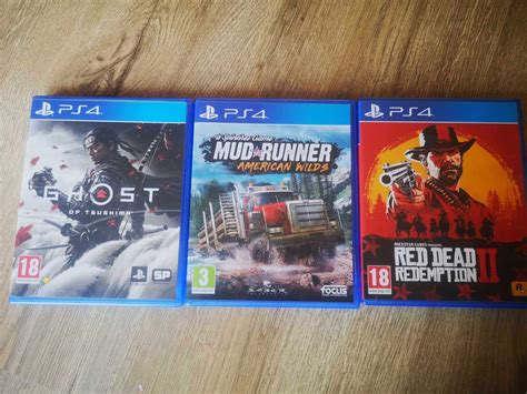 Jocuri Ps Ps Ghost Of Tsushima Red Dead Redemption Mudrunner Hitman