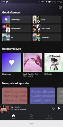 Spotify Testing A New Look For Playlist Recommendations On Home Screen