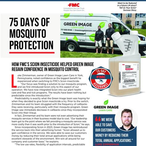 How Fmc S Scion Insecticide Helped Green Image Regain Confidence In Mosquito Control · Green