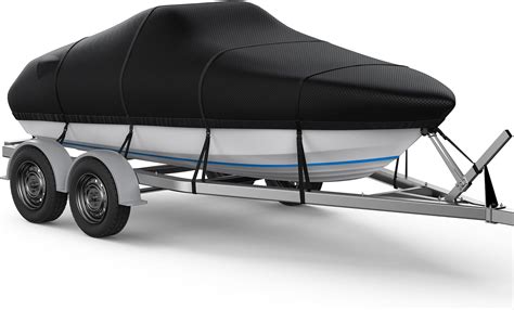 Amazon RVMasking 1200D Full Heavy Duty Boat Cover 17 19ft