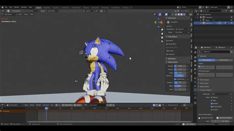 Sonic Style Blender Eye Rig Otosection