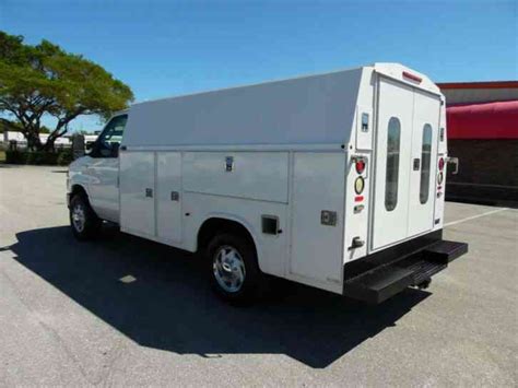 Ford E350 Enclosed Kuv Box Truck Utility Van 2008 Utility Service