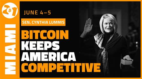 Bitcoin Keeps America Competitive Senator Cynthia Lummis Bitcoin